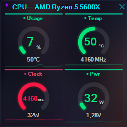 CPU radial